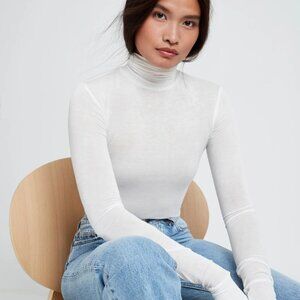 Marcella New York Eloise Sheer Turtleneck